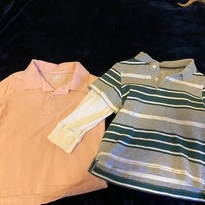2 Boys polo shirts